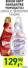 BİNGO SOFT KONSANTRE YUMUŞATICI 1440 ML fiyat ve kampanya bilgisi